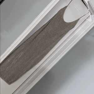 Gold FashionNova MIDI dress